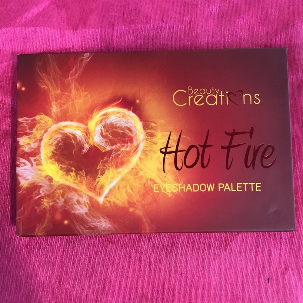 Beauty creations hot fire eyeshadow palette